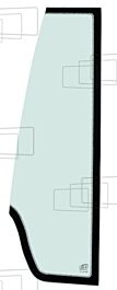 VITRE AVANT 1/4 GAUCHE/DROITE COMPATIBLE VOLVO