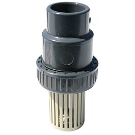CLAPET + CREPINE PVC VRF FEMELLE DIAMETRE 40 - RENSON - 110567
