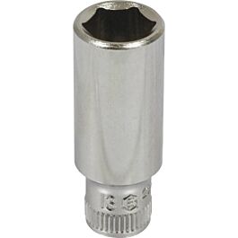 Douille longue 1/4 l50mm taille 13 dt DRAKKAR TOOLS - 11845