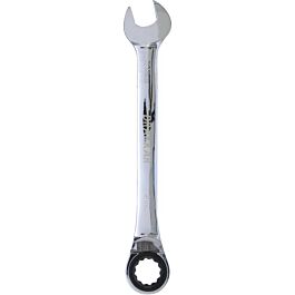 Cle mixte coudee cliquet 21mm 72 dents dt DRAKKAR TOOLS - 12651