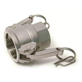 COUPLEUR FEMELLE TYPE D INOX DIAMETRE 150MM RACCORD A CAMES - RENSON - 162081