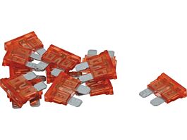 25 FUSIBLE UNIVERSEL ENFICHABLE 40A ORANGE 19*122*5 - 17334