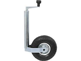 Roue jockey gonflable jante acier - 17530