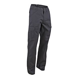 Pantalon brag. zippe multipoches BORNE GRIS CHARCOAL - LMA LEBEURRE - 1770