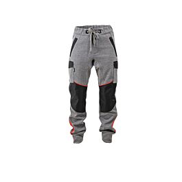 Pantalon Femme molleton taille élastiquée TESSA NOIR - LMA LEBEURRE - 1789