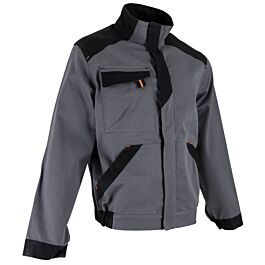 Veste bicolore multipoches BRASURE GRIS - LMA LEBEURRE - 2257