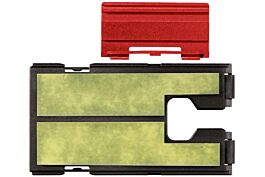 Plaque anti-rayures en plastique avec insert en toile rigide pour scie sauteuse - METABO - 623597000
