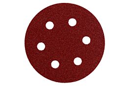 25 feuilles abrasives auto-agrippantes 80 mm, P 120, B+M, SXE - METABO - 624055000
