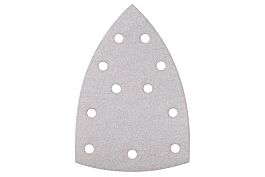 10 feuilles abrasives auto-agrippantes 100 x 150 mm, P 80, peinture, FMS - METABO - 625613000