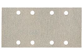 25 feuilles abrasives auto-agrippantes 93 x 185 mm, P 180, peinture, pour ponceuse vibrante - METABO - 625886000