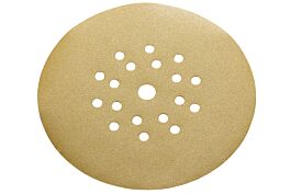 25 feuilles abrasives auto-agrippantes 225 mm, P 40, enduits, pour ponceuse à bras - METABO - 626641000