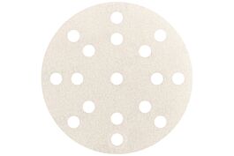 50 feuilles abrasives auto-agrippantes 125 mm, P240, peinture, « Multihole » - METABO - 626863000