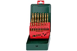 Coffret de forets HSS-TIN SP, 19 pièces - METABO - 627156000