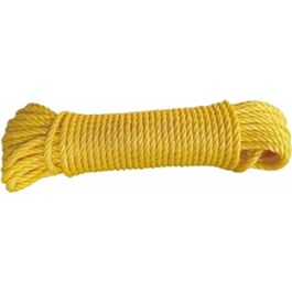 CORDAGE POLYPRO ANTI-UV JAUNE 8MM X 7.5M - Neutre - 27470