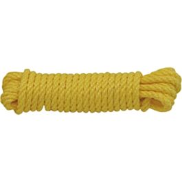 CORDAGE POLYPRO ANTI-UV JAUNE 8MM X 15M - Neutre - 27472
