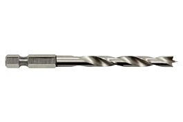 Mèche à bois pour usage professionnel 2 x 55 mm, queue à 6 pans - METABO - 627522000