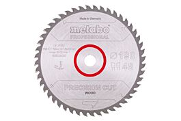 Lame de scie « precision cut wood - professional », 190x20, Z48 WZ 10° - METABO - 628034000