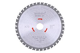 Lame de scie « precision cut wood - professional », 210x30, Z40 WZ 3° - METABO - 628037000