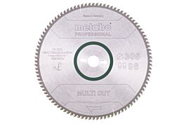Lame de scie « multi cut - professional », 305x30, Z96 FZ/TZ, 5° nég. - METABO - 628091000