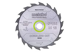 Lame de scie « cordless cut wood - professional », 165x20 Z18 WZ 20° - METABO - 628294000