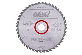 Lame de scie « precision cut wood - professional », 235x30, Z44 WZ 15° - METABO - 628494000