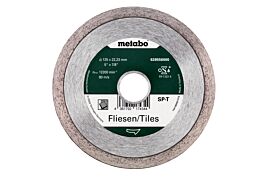 Meule de tronçonnage diamantée SP - T, 125x22,23 mm, Carrelage - METABO - 628556000