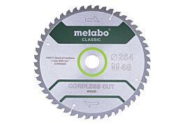 Lame de scie « cordless cut wood - classic », 254x30 Z48 WZ 5° /B - METABO - 628691000