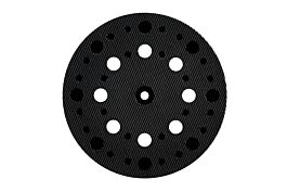 Plateau 125 mm, tendre, perforé, pour SXE 325 Intec - METABO - 631220000