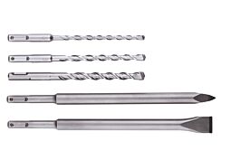 Set de forets/burins SDS-plus SP 5 pièces - METABO - 630465000