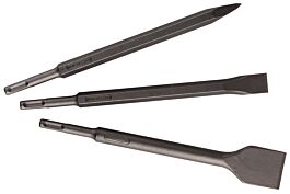 Jeu de burins SDS-plus, « professional », 3 pièces - METABO - 630478000