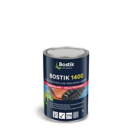 Colle néoprène liquide 1400 - Tansparente 1L - Lot de 6 - BOSTIK - 30502932