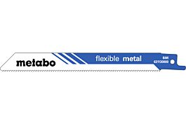 2 lames de scie sabre « flexible metal » 150 x 0,9 mm - METABO - 631130000