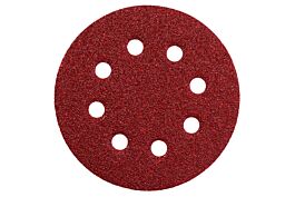 25 feuilles abrasives auto-agrippantes 125 mm, P 180, B+M, SXE - METABO - 631588000