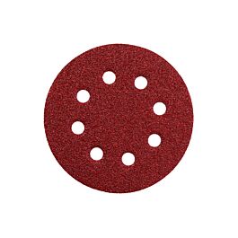 5 feuilles abrasives auto-agrippantes 125 mm, P 180, B+M, SXE - METABO - 631230000