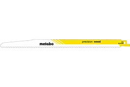 2 lames de scie sabre « precision wood » 300 x 1,25 mm - METABO - 631122000