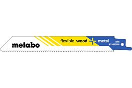25 lames de scie sabre « flexible wood + metal » 150 x 0,9 mm - METABO - 628246000