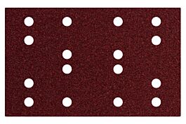 Feuilles abrasives auto-agrippantes 80 x 133 mm, P 240, 16 trous, à fixation auto-agrippante SRA - METABO - 635196000