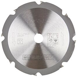 Lame de scie pour plaques en pltre et ciment 160x20 Z8 - HIKOKI - 4100011