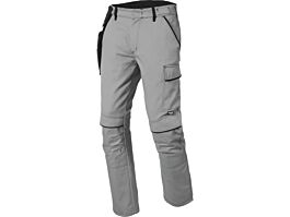 Pantalon de travail 100% coton 280 g/m² gris PIONIER - 65401