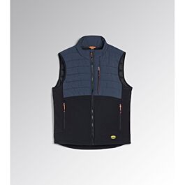 Gilet de travail bleu marine/noir PADDED VEST OSLO HYBRID - Diadora - 181812C4725