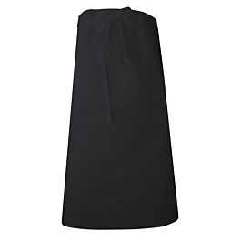 Tablier de cuisinier rectangle 90 cm SIPHON noir - LMA LEBEURRE - 7038-U