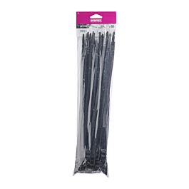 COLLIER AUTOBLOCANT 9X350 MM NOIR SACHET DE 50 - DEBFLEX - 709043
