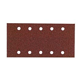 Papier abrasif 115 x 230 mm grain 240 - Lot de 10 - HIKOKI - 753068