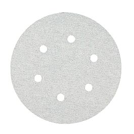 Disque abrasif Ø150 G320 blanc velcro - Lot de 10 - HIKOKI - 753150