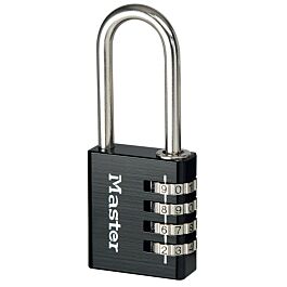 Cadenas à Combinaison FTH M54 - 4 Chiffres Modifiables, 10 000 Codes, Style Rétro Rouge