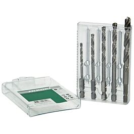Cassette avec forets à métaux HSS-G DIN 338 - Lot de 5 - HIKOKI - 780465