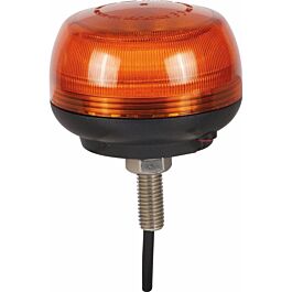 MINI GYROPHARE LED FLASH 12/24V A FIXER - 1 TROU - 24 LED - SODIFLASH - 79467