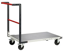 Chariot dossier fixe 1000x600 mm plateau tôle roues CC 250 kg - FIMM - 804722310