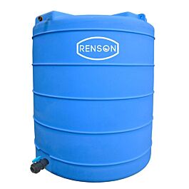 CUVE STOCKAGE VERTICALE BLEUE EN PE 3000L PRE EQUIPEE - RENSON - 817676