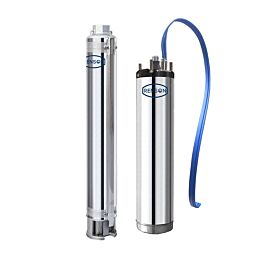 POMPE FORAGE 4'' 70L/MIN 45E INOX MOTEUR EAU TRI 3KW - RENSON - 817933